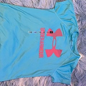 blue and pink girls under armor shirt 🤍 NEW❕